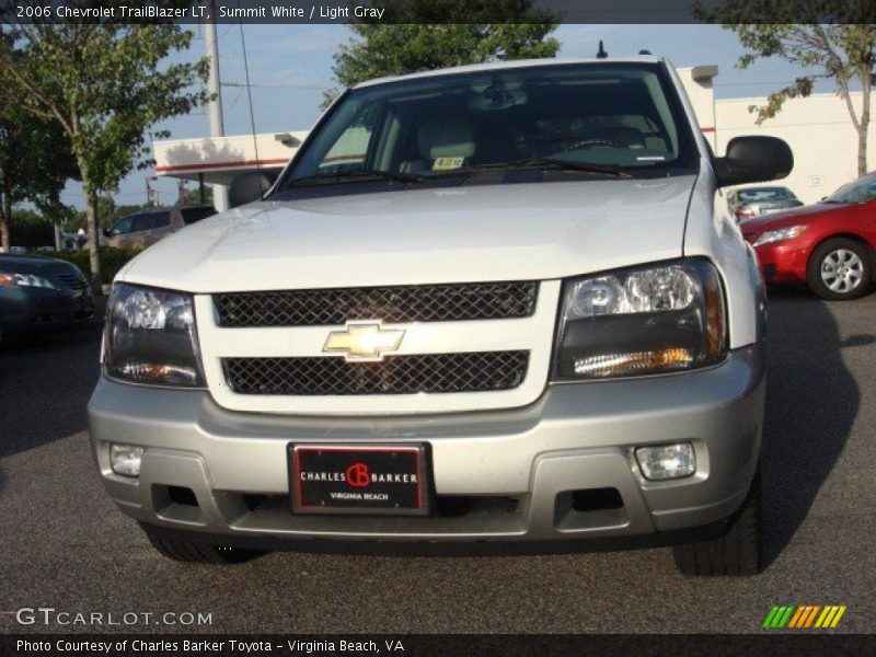 Summit White / Light Gray 2006 Chevrolet TrailBlazer LT