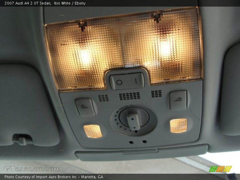 Ibis White / Ebony 2007 Audi A4 2.0T Sedan