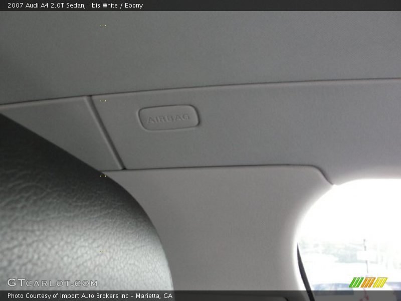 Ibis White / Ebony 2007 Audi A4 2.0T Sedan