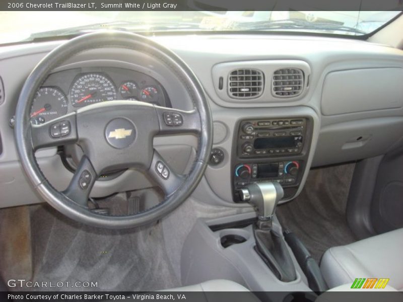 Summit White / Light Gray 2006 Chevrolet TrailBlazer LT