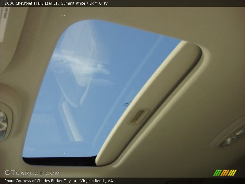 Summit White / Light Gray 2006 Chevrolet TrailBlazer LT