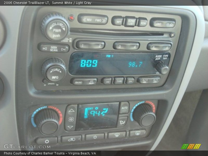 Summit White / Light Gray 2006 Chevrolet TrailBlazer LT