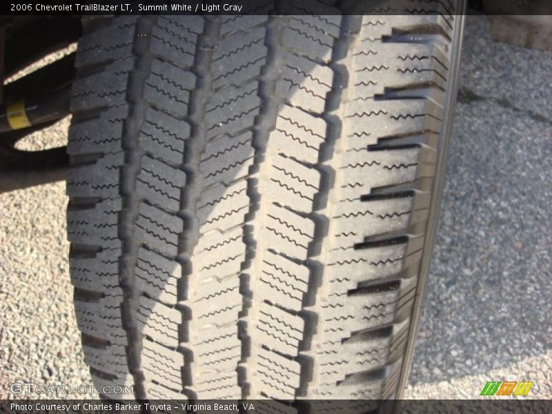 Summit White / Light Gray 2006 Chevrolet TrailBlazer LT