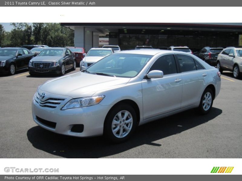 Classic Silver Metallic / Ash 2011 Toyota Camry LE