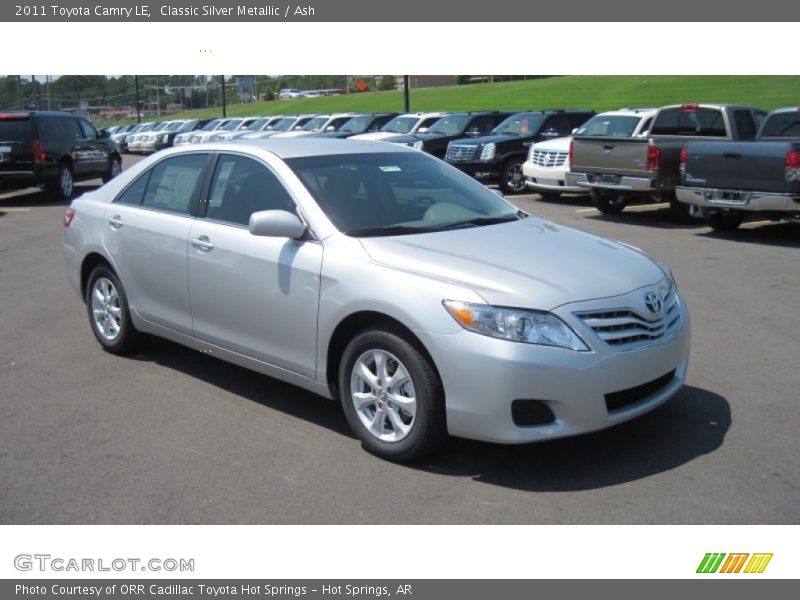 Classic Silver Metallic / Ash 2011 Toyota Camry LE
