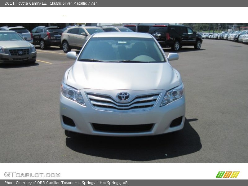 Classic Silver Metallic / Ash 2011 Toyota Camry LE