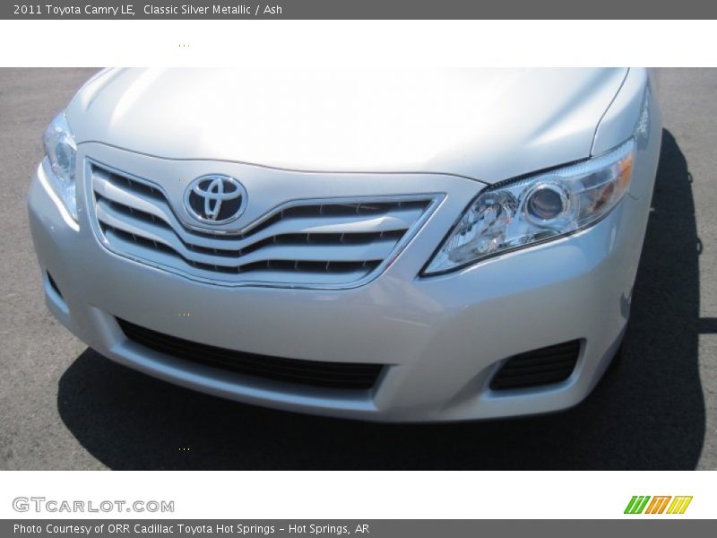 Classic Silver Metallic / Ash 2011 Toyota Camry LE