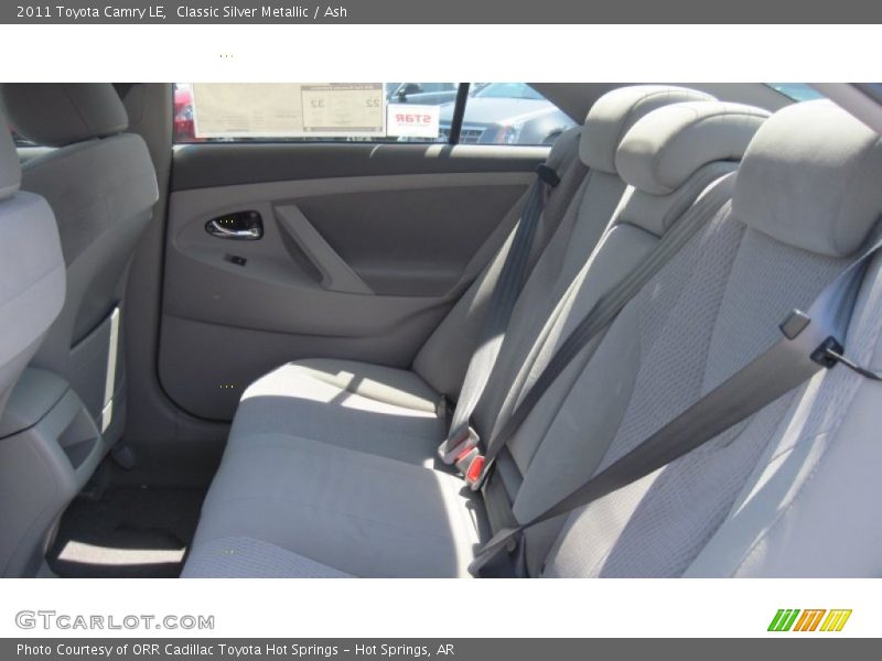 Classic Silver Metallic / Ash 2011 Toyota Camry LE