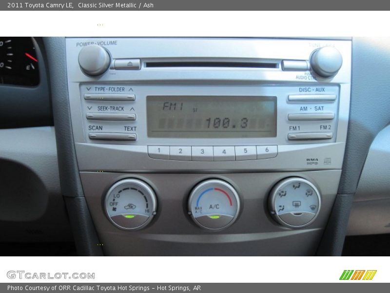 Classic Silver Metallic / Ash 2011 Toyota Camry LE