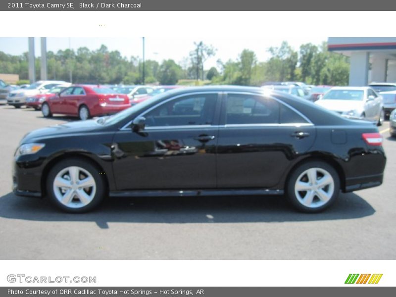 Black / Dark Charcoal 2011 Toyota Camry SE
