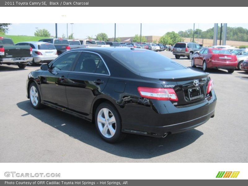 Black / Dark Charcoal 2011 Toyota Camry SE