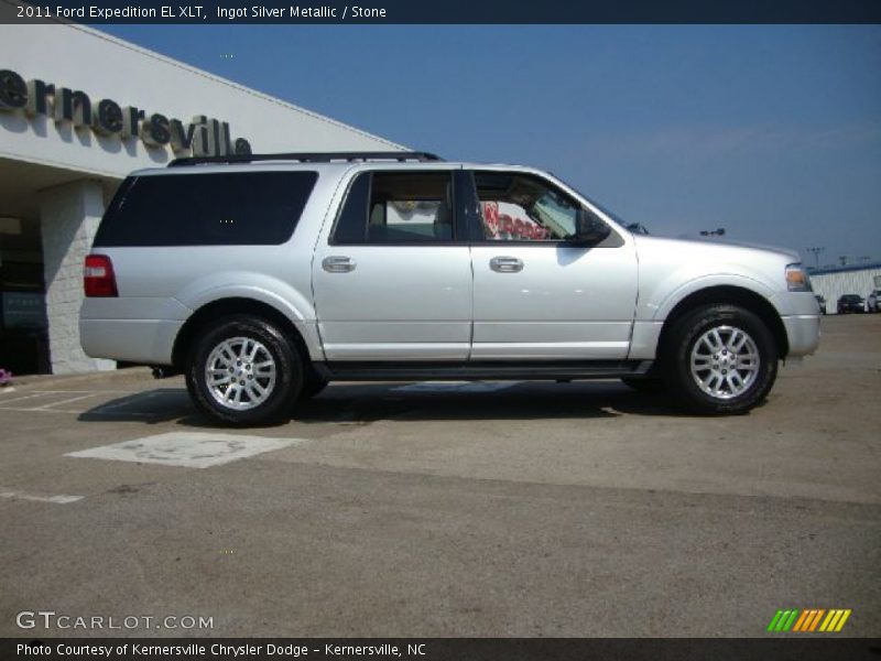 Ingot Silver Metallic / Stone 2011 Ford Expedition EL XLT