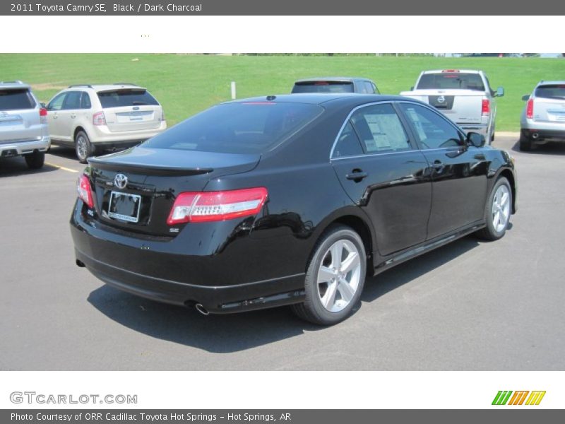 Black / Dark Charcoal 2011 Toyota Camry SE