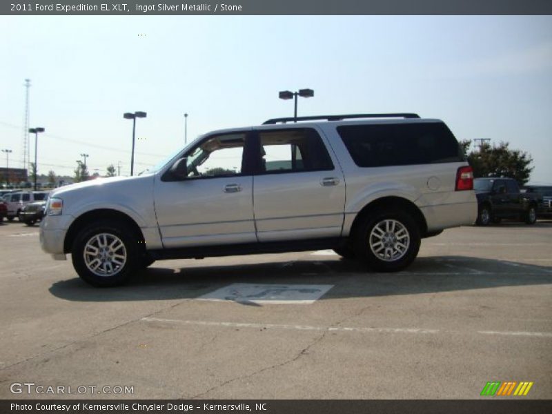 Ingot Silver Metallic / Stone 2011 Ford Expedition EL XLT