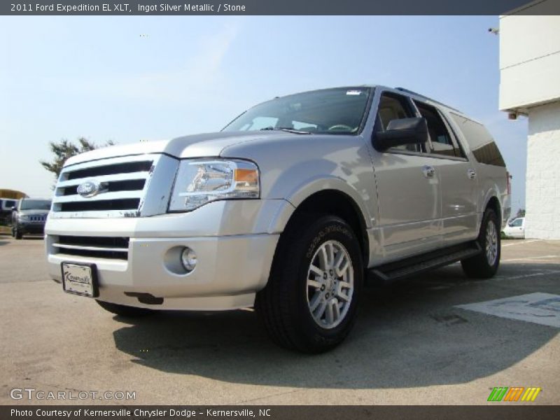 Ingot Silver Metallic / Stone 2011 Ford Expedition EL XLT