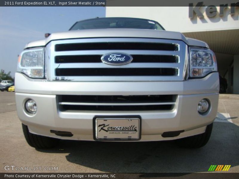 Ingot Silver Metallic / Stone 2011 Ford Expedition EL XLT