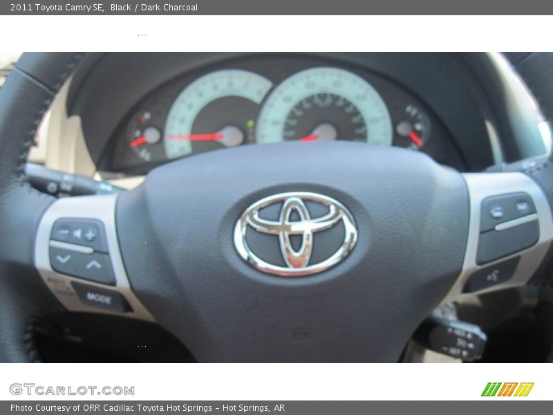 Black / Dark Charcoal 2011 Toyota Camry SE