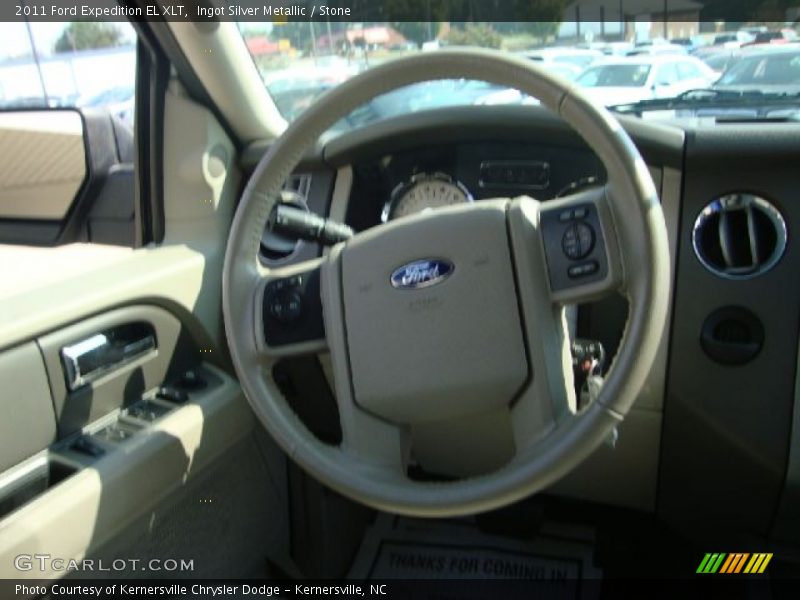 Ingot Silver Metallic / Stone 2011 Ford Expedition EL XLT