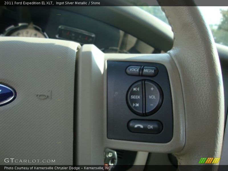 Ingot Silver Metallic / Stone 2011 Ford Expedition EL XLT