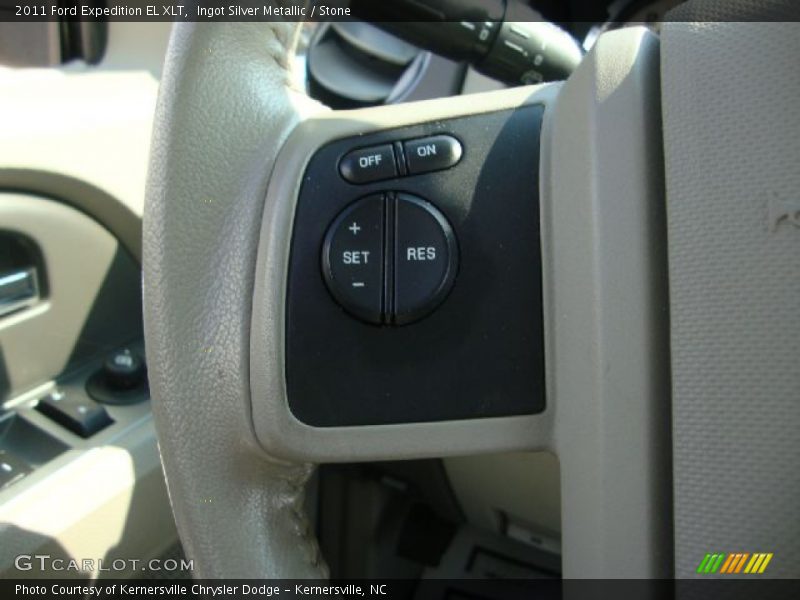 Ingot Silver Metallic / Stone 2011 Ford Expedition EL XLT