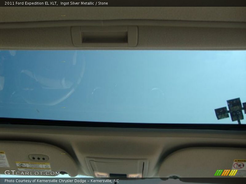 Ingot Silver Metallic / Stone 2011 Ford Expedition EL XLT