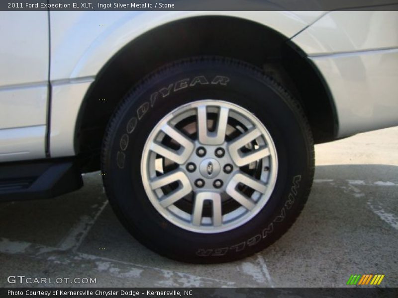 Ingot Silver Metallic / Stone 2011 Ford Expedition EL XLT