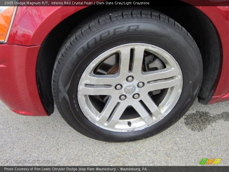 Inferno Red Crystal Pearl / Dark Slate Gray/Light Graystone 2005 Dodge Magnum R/T