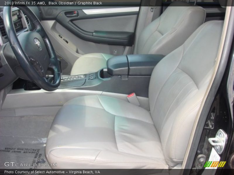 Black Obsidian / Graphite Black 2003 Infiniti FX 35 AWD