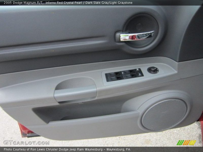 Inferno Red Crystal Pearl / Dark Slate Gray/Light Graystone 2005 Dodge Magnum R/T