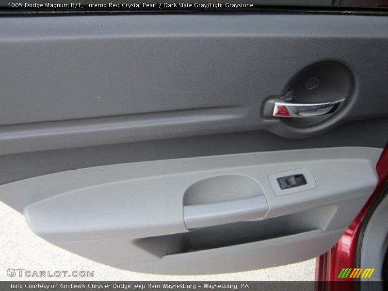 Inferno Red Crystal Pearl / Dark Slate Gray/Light Graystone 2005 Dodge Magnum R/T