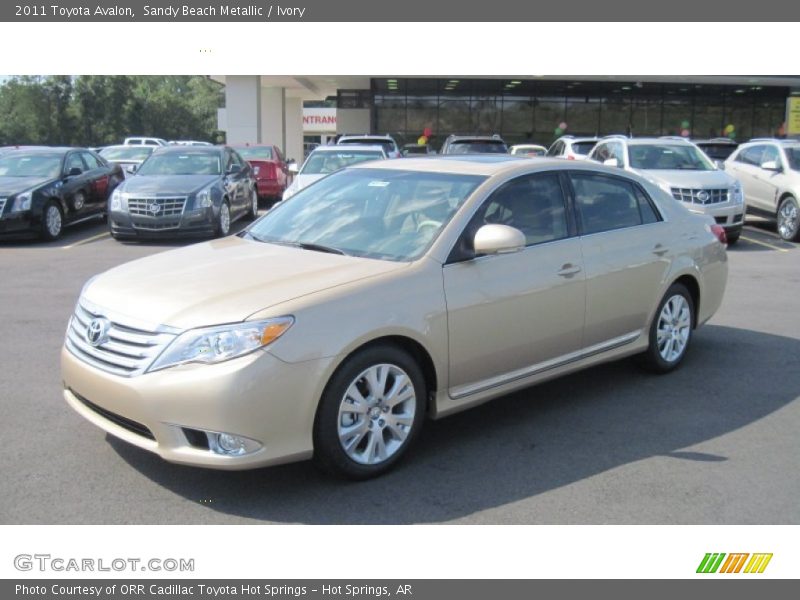 Sandy Beach Metallic / Ivory 2011 Toyota Avalon