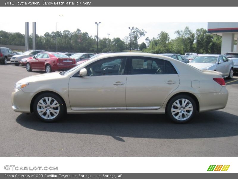 Sandy Beach Metallic / Ivory 2011 Toyota Avalon