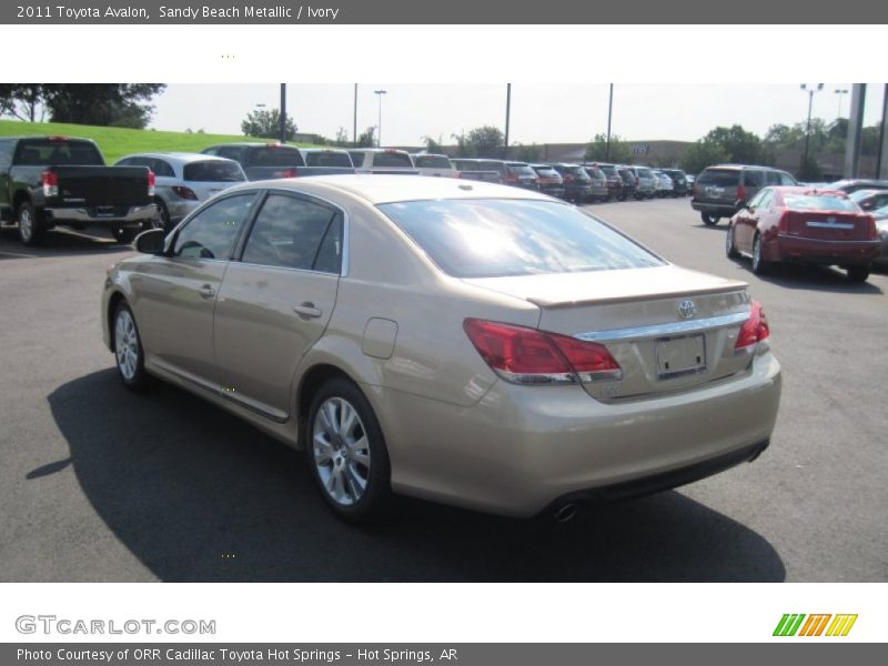 Sandy Beach Metallic / Ivory 2011 Toyota Avalon