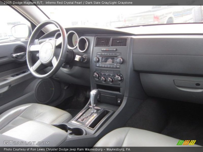 Inferno Red Crystal Pearl / Dark Slate Gray/Light Graystone 2005 Dodge Magnum R/T