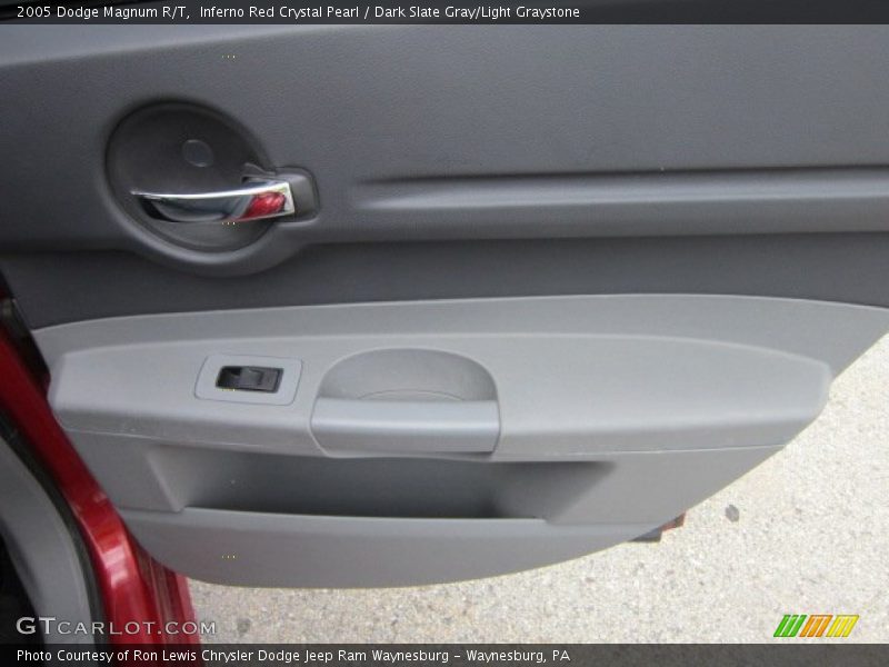 Inferno Red Crystal Pearl / Dark Slate Gray/Light Graystone 2005 Dodge Magnum R/T