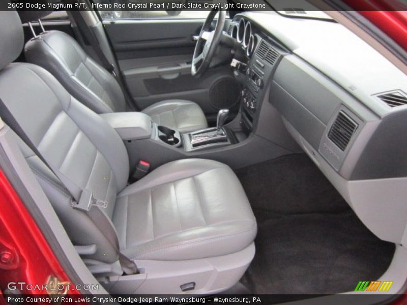 Inferno Red Crystal Pearl / Dark Slate Gray/Light Graystone 2005 Dodge Magnum R/T