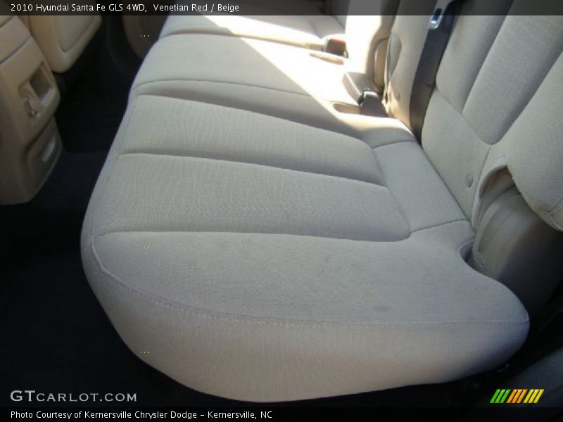Venetian Red / Beige 2010 Hyundai Santa Fe GLS 4WD