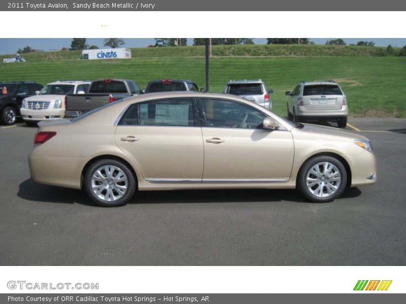 Sandy Beach Metallic / Ivory 2011 Toyota Avalon
