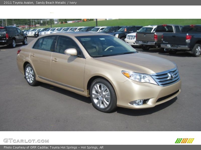 Sandy Beach Metallic / Ivory 2011 Toyota Avalon