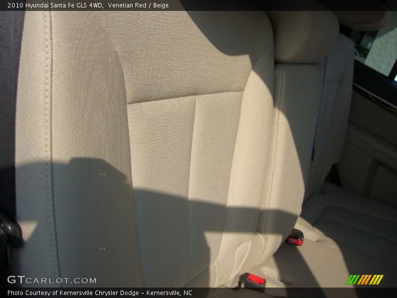 Venetian Red / Beige 2010 Hyundai Santa Fe GLS 4WD