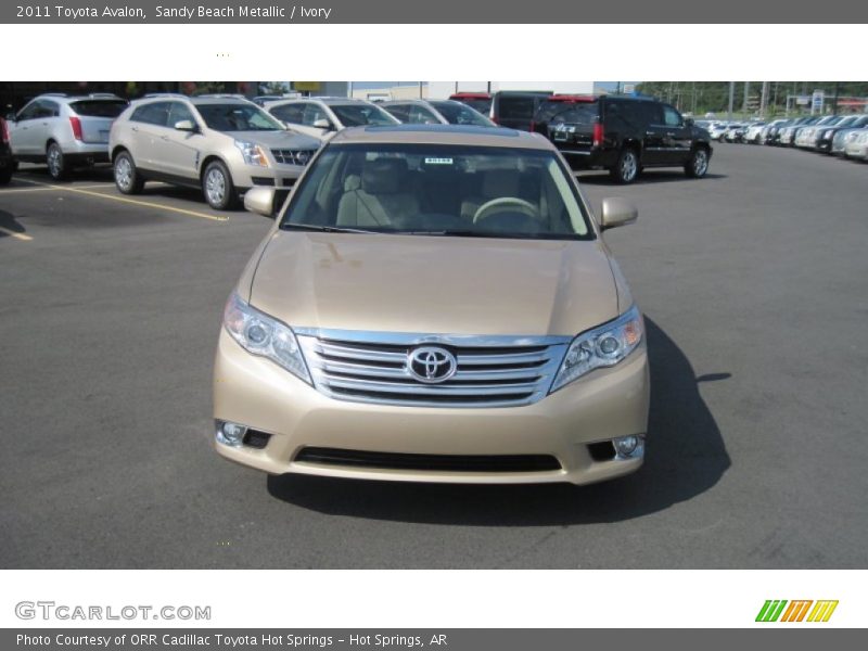 Sandy Beach Metallic / Ivory 2011 Toyota Avalon