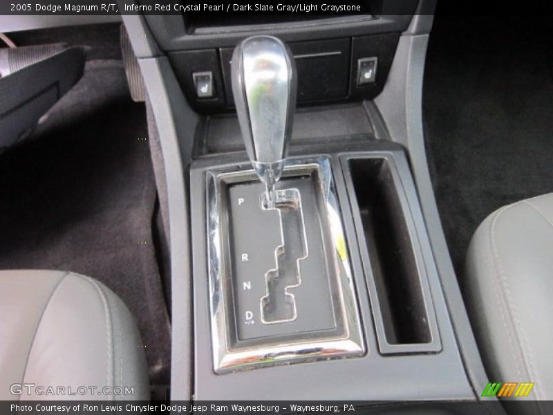 Inferno Red Crystal Pearl / Dark Slate Gray/Light Graystone 2005 Dodge Magnum R/T