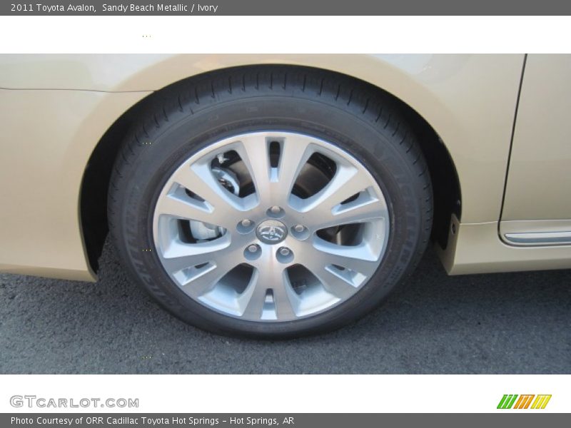 Sandy Beach Metallic / Ivory 2011 Toyota Avalon