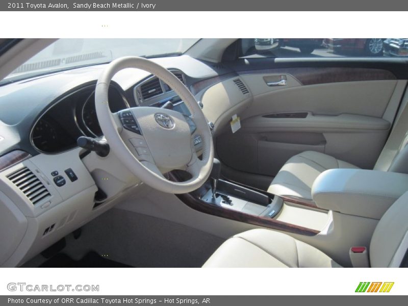 Sandy Beach Metallic / Ivory 2011 Toyota Avalon