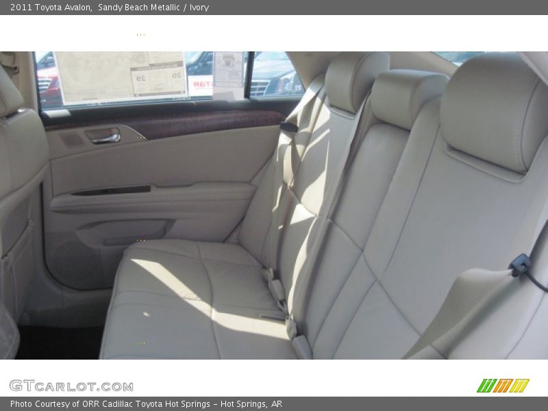 Sandy Beach Metallic / Ivory 2011 Toyota Avalon