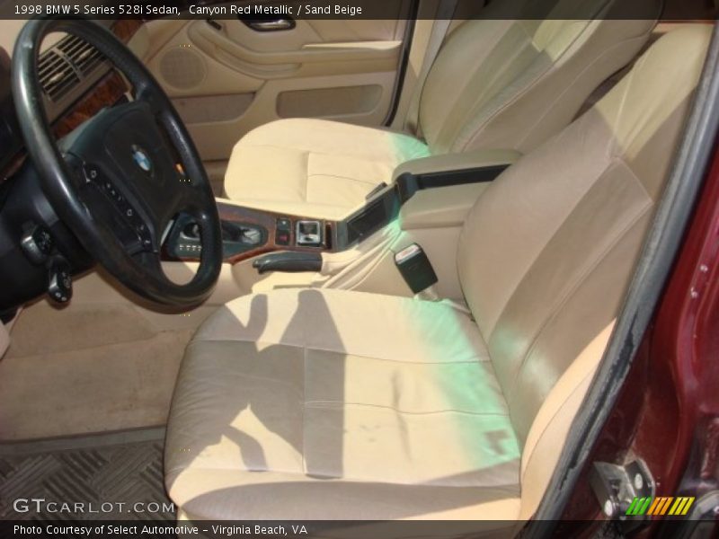  1998 5 Series 528i Sedan Sand Beige Interior