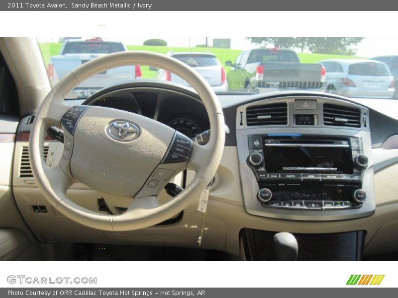 Sandy Beach Metallic / Ivory 2011 Toyota Avalon