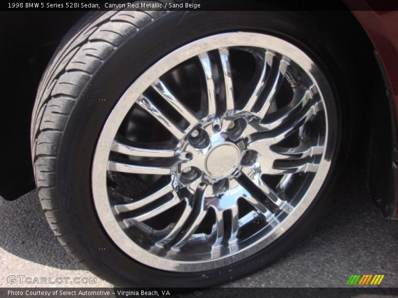 Custom Wheels of 1998 5 Series 528i Sedan
