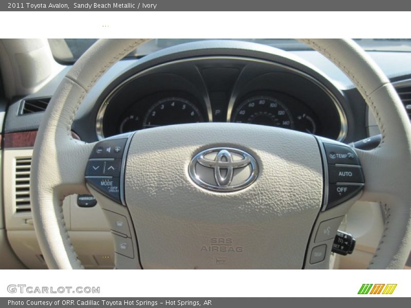 Sandy Beach Metallic / Ivory 2011 Toyota Avalon