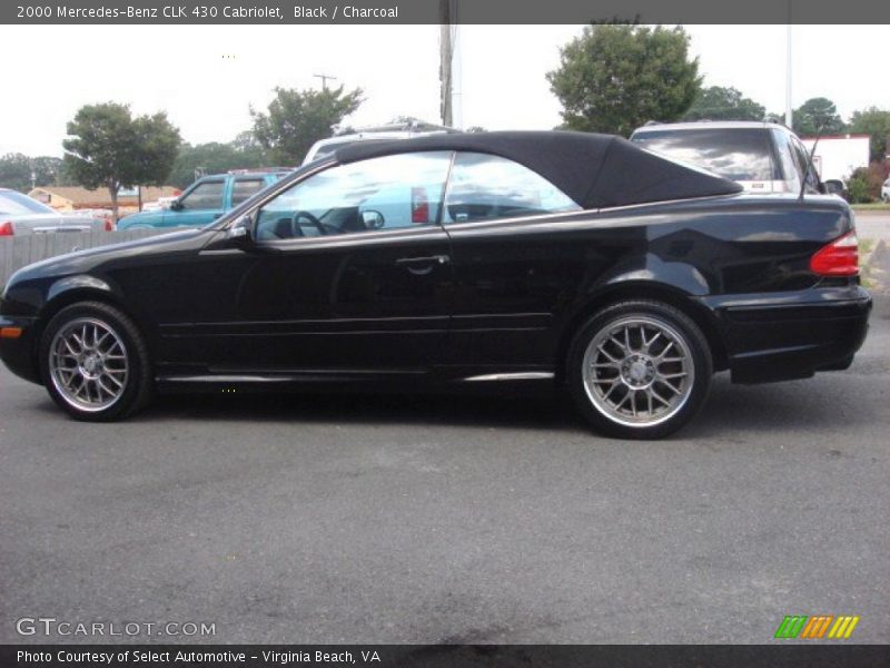 Black / Charcoal 2000 Mercedes-Benz CLK 430 Cabriolet